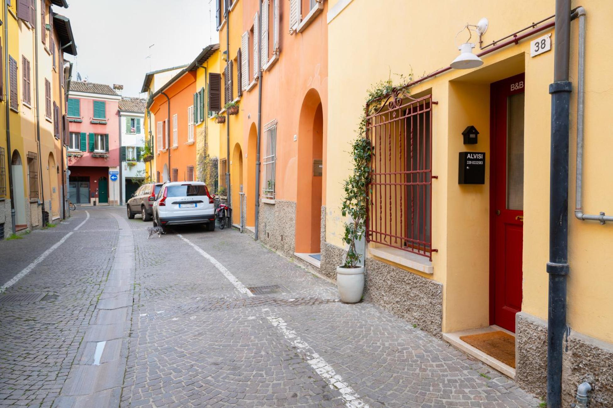 Bilocale Centro Storico Cesena Casa Ludoアパートメント エクステリア 写真